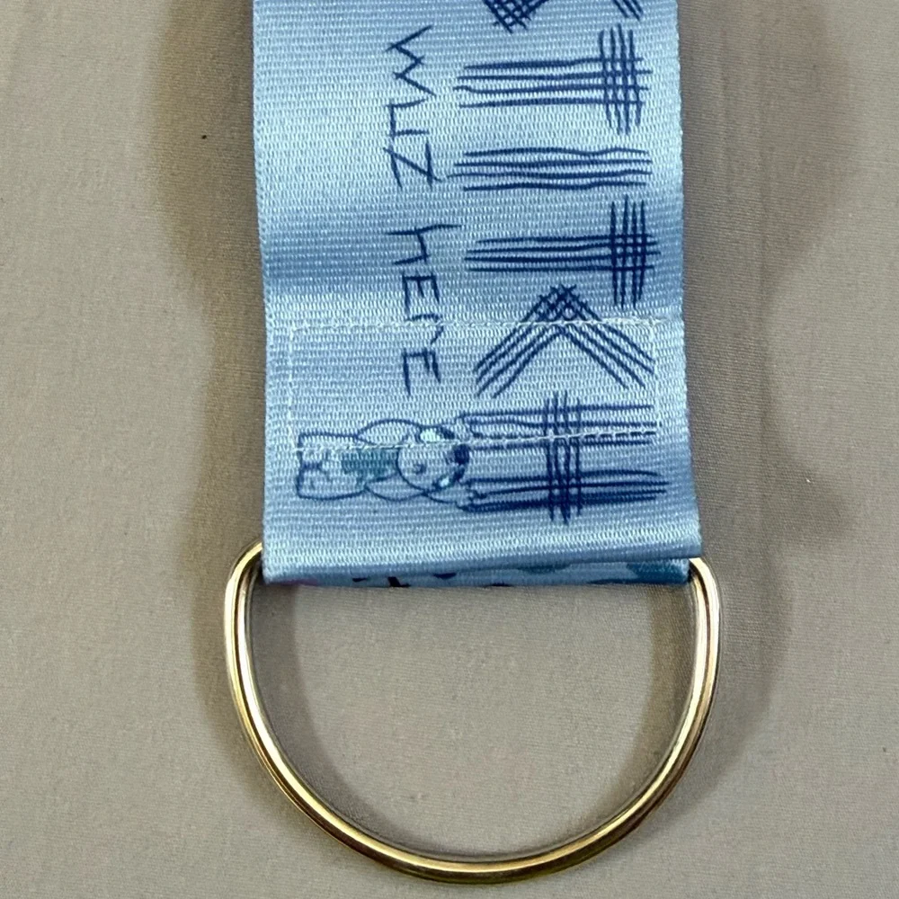 Disney‎ Parks Lilo And Stitch Blue Lanyard